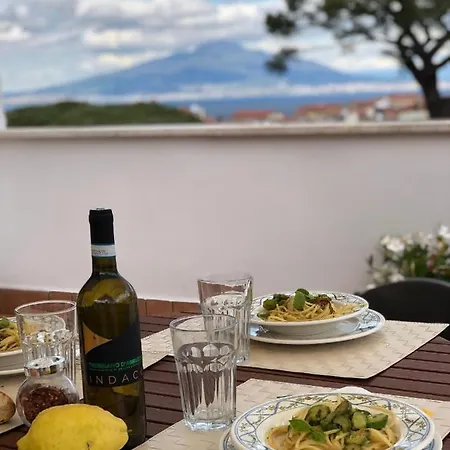 Casa Bice Amazing View Of Vesuvius With Pool Apartman Sorrento